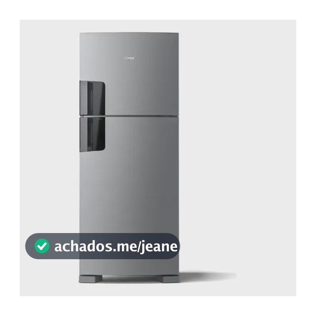Geladeira Consul Frost Free 412 Litros Duplex Inox - CRM50MK