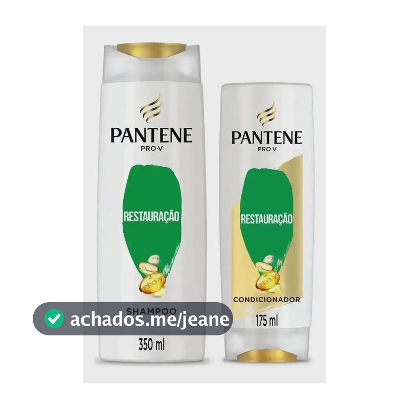 Kit Pantene Pro-V Restauração Shampoo 350ml + Condicionador 175ml
