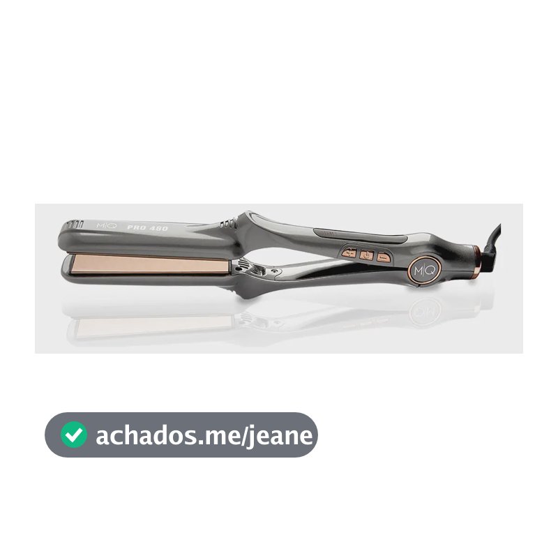 Chapinha De Cabelo Mq Professional Titanium Pro 480 Cor Chumbo