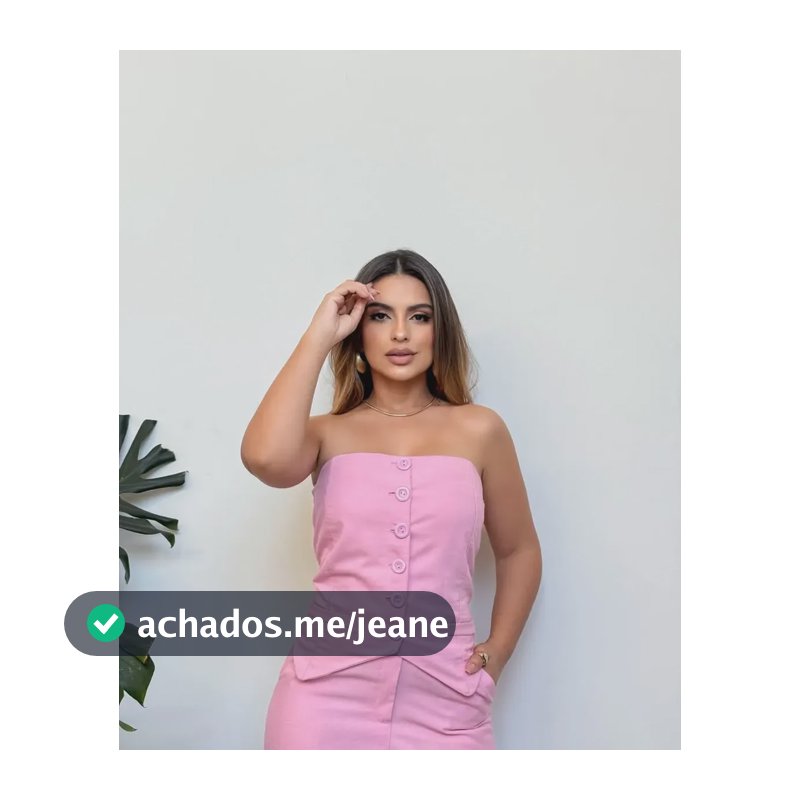 Conjunto Feminino Calça Pantalona E Colete Assimétrico Rosa Bebê P