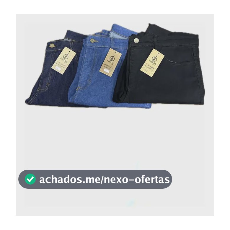 Kit Com 3 Calças Jeans Masculina Com Laycra
