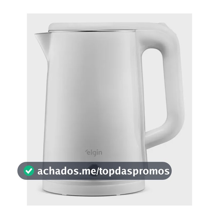 Chaleira Elétrica Elgin Slim Branca 110v 1,8 Litros 1.200w Branco