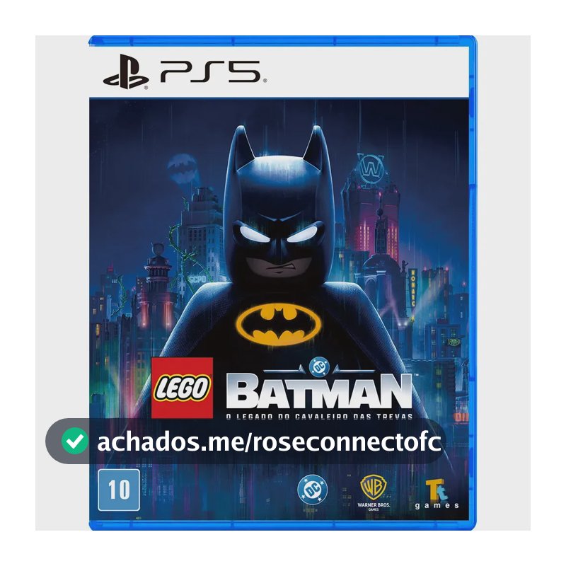 Jogo Lego Batman O Legado Do Cavaleiro Das Trevas Físico