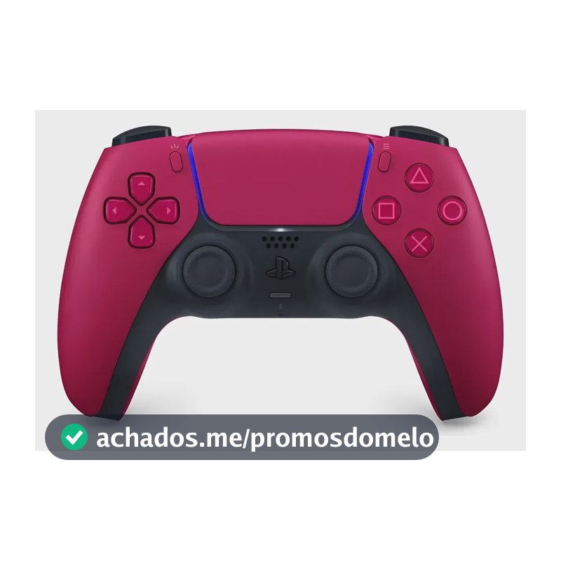 Controle Sem Fio Sony Playstation 5 Ps5 Cosmic Red Cosmic Red
