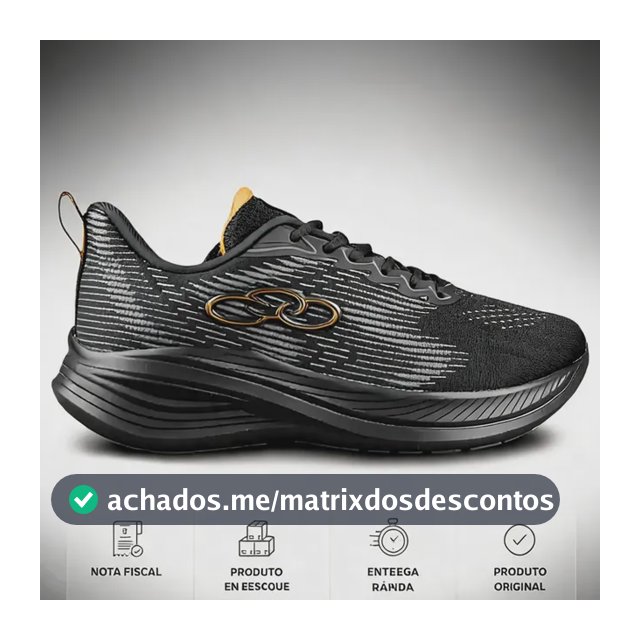 Tênis Olympíkus Masculino Academia Confortável Envio Rápido