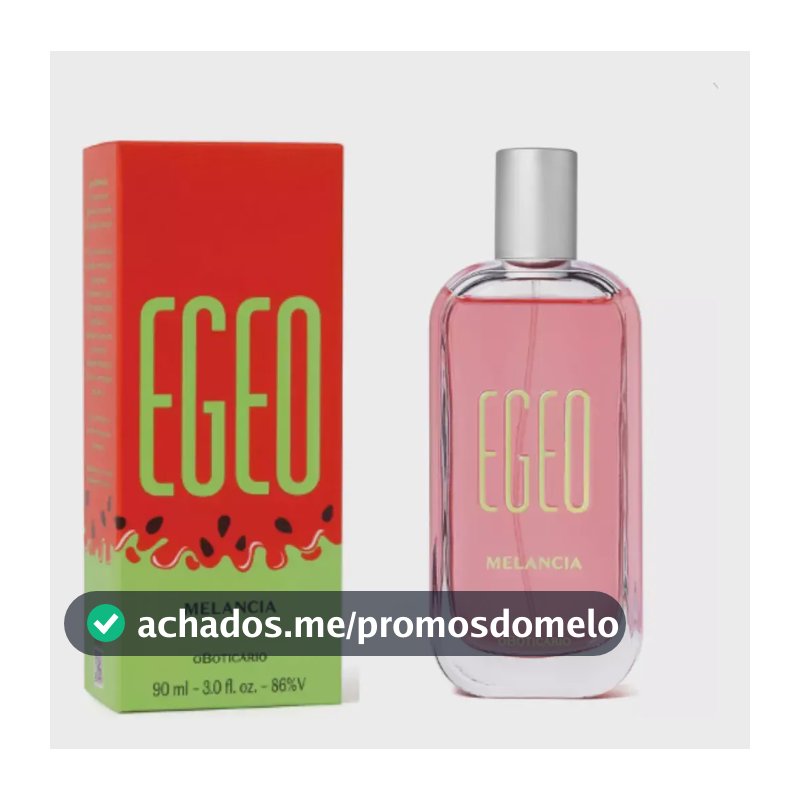 O Boticário Egeo Melancia Colônia, 90ml Volume da unidade 90 mL