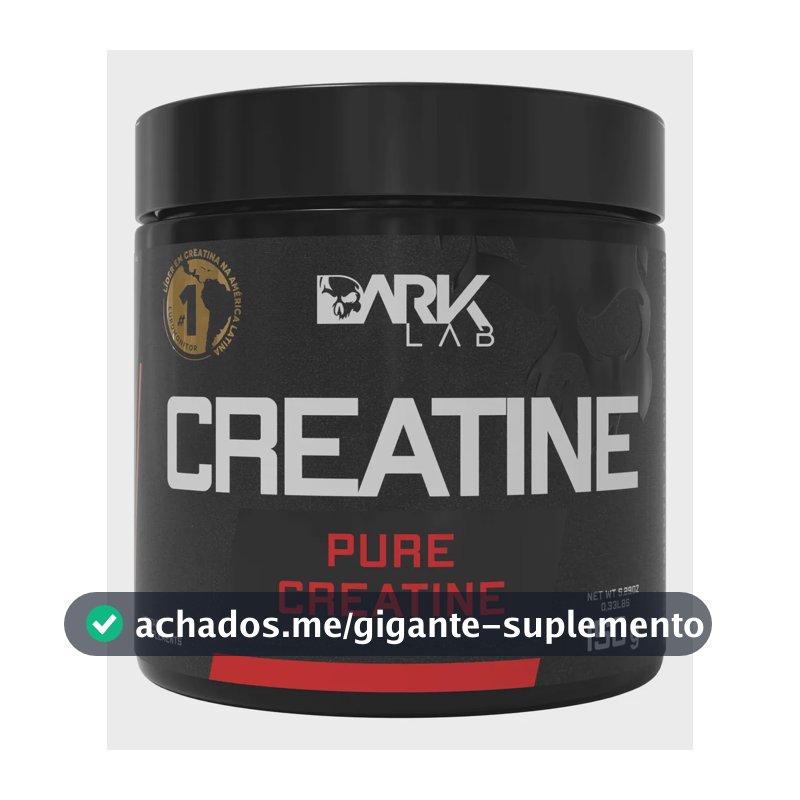Creatina Dark Lab Premium Pure em pó Sem sabor x 150g