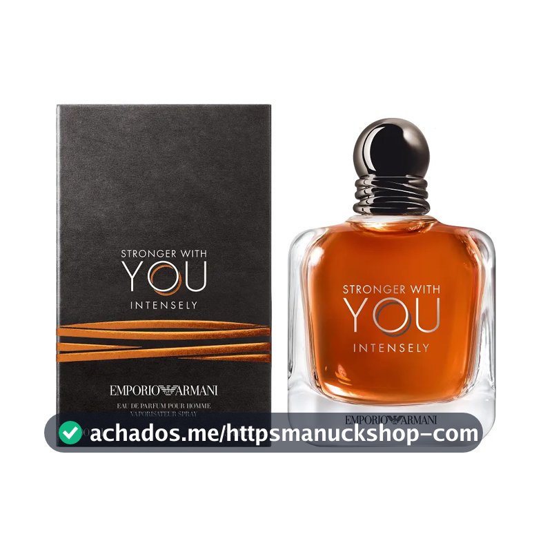 Armani Beauty Perfume Masculino Stronger With You Intensely Eau De Parfum 100ml