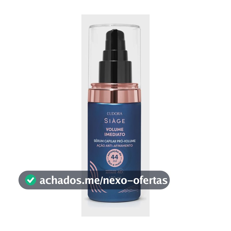 Sérum Pró-volume Siàge Volume Imediato 100ml