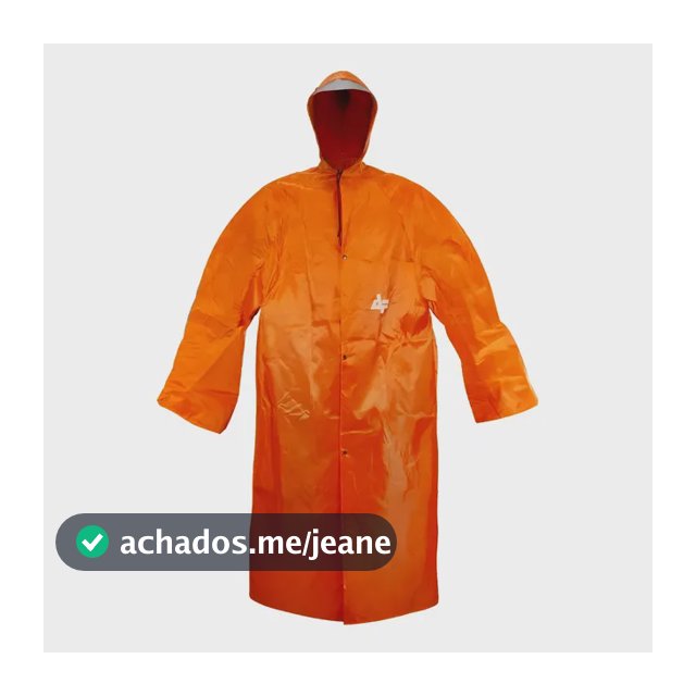 Capa De Chuva Longa Pesca Albatroz - Divesas Cores E Medidas