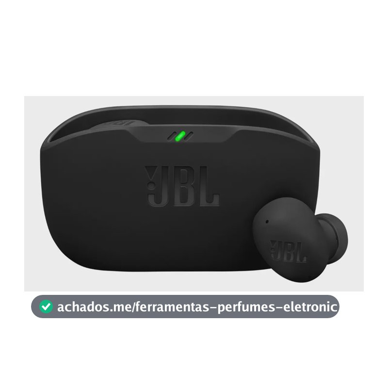 Fone De Ouvido Bluetooth JBL Wave Buds 2 Fit Preto