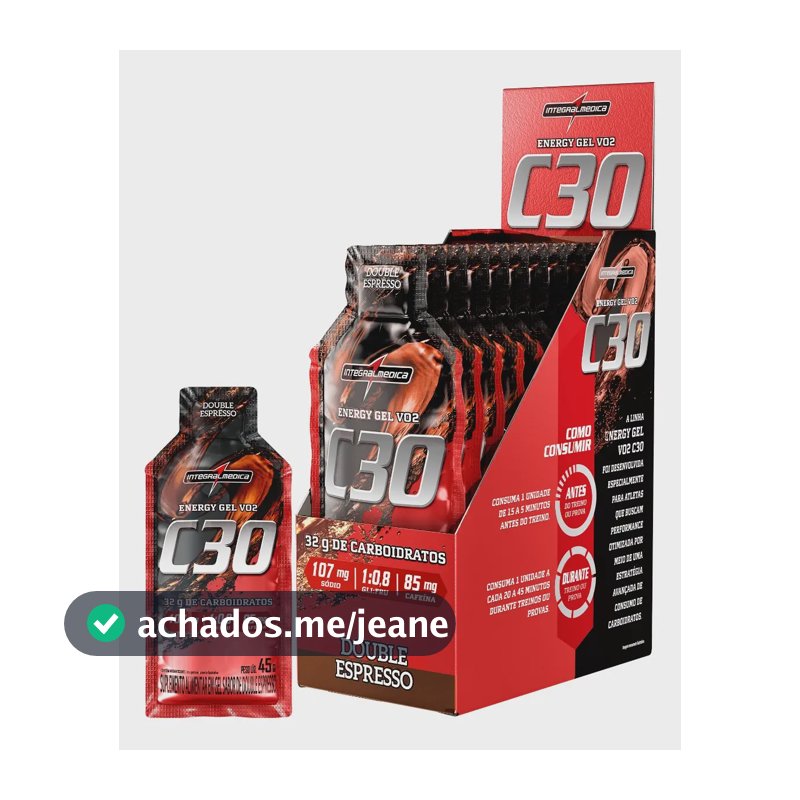 VO2 Energy Gel Double Espresso Integralmédica