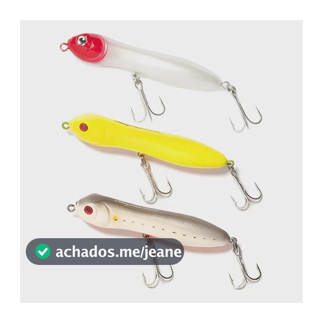 Kit 3 Iscas Artificiais Nelson Nakamura Zig Zarinha Baby 80