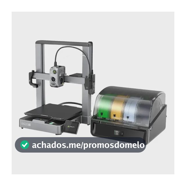 Creality Impressora 3d Hi Combo Com Sistema Multicolor 127/220v Cinza