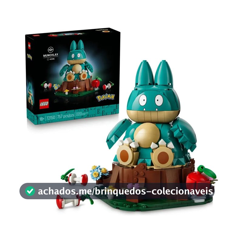 LEGO® Pokémon™ Munchlax; Conjunto de Construção 72150