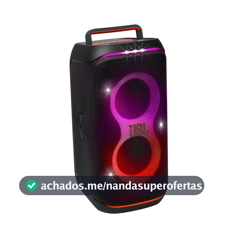 Caixa De Som Jbl Partybox Club 120 Bluetooth 160w Cor Preto