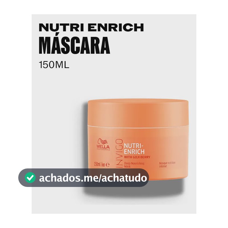 Máscara Wella Invigo Nutri-enrich 150ml