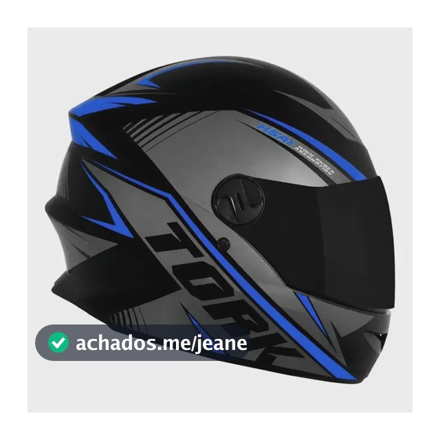 Capacete Pro Tork R8 Fechado Viseira Fumê