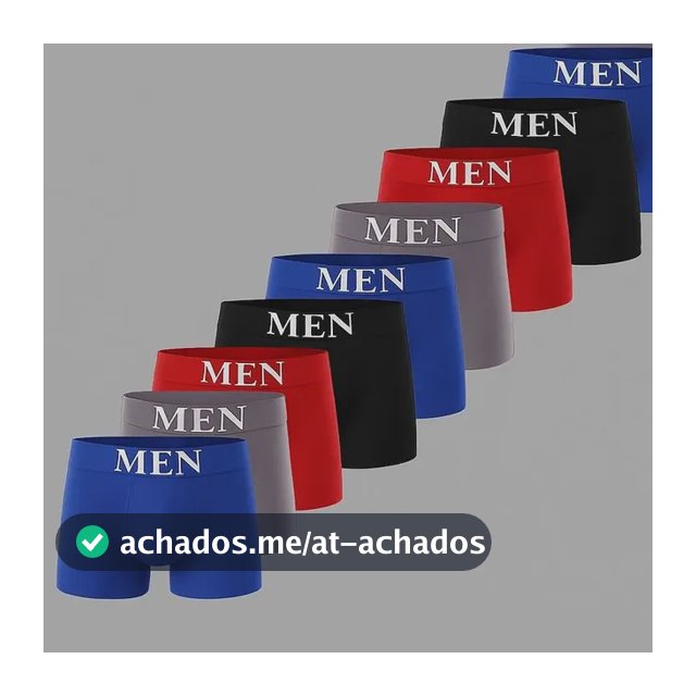 Kit 10 Cuecas Boxer Em Microfibra Adulto Premium