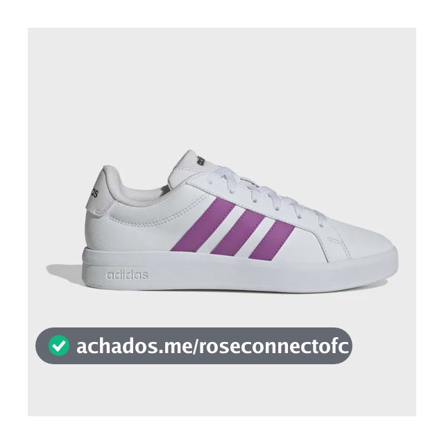 Tênis Feminino Grand Court Base 3.0 adidas Branco Liso 36 Br