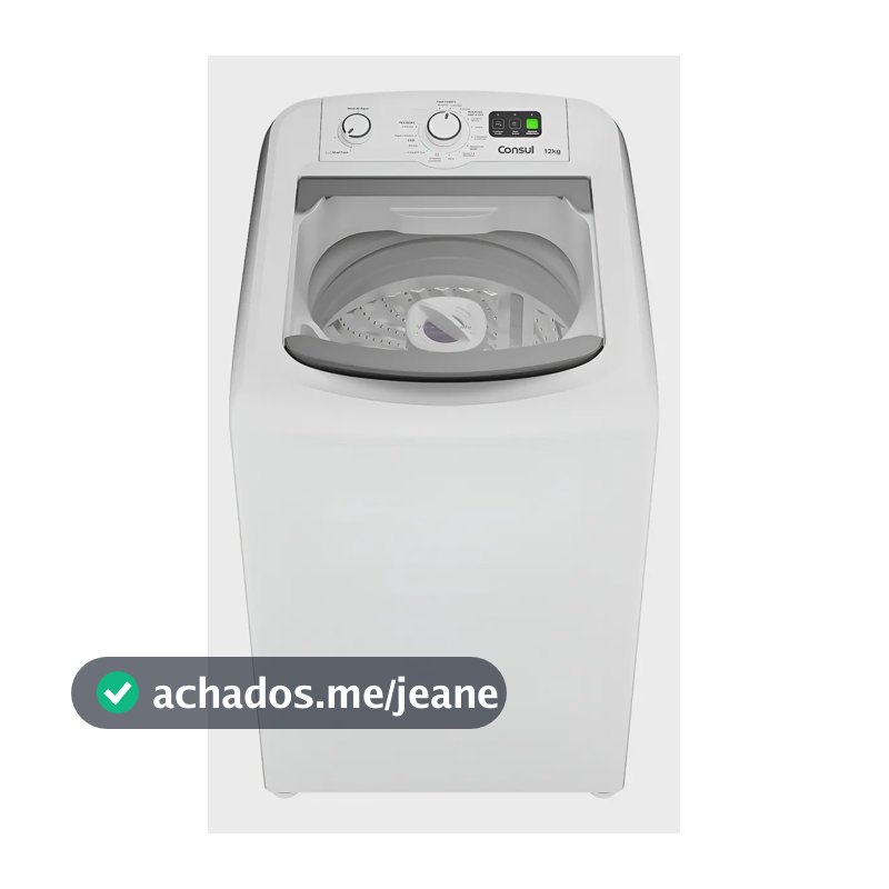 Máquina De Lavar Automática Consul Hasta 12kg Branco