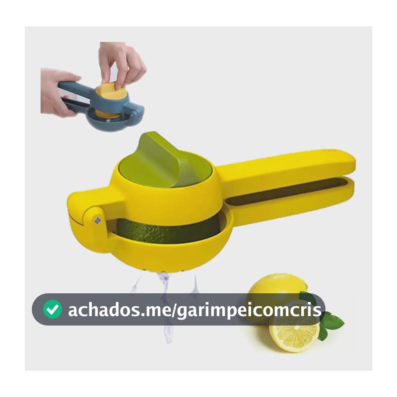 Espremedor Amassador De Limão Manual - Inox Fundido Cozinha