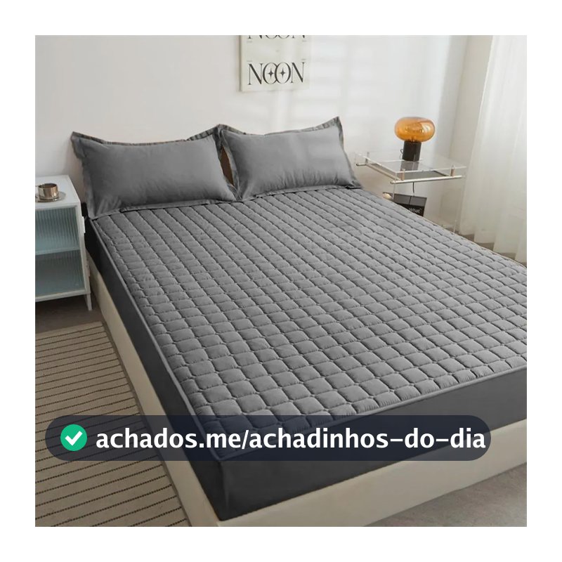 Capa para Colchão Casal Impermeável Matelada 188x138x30cm