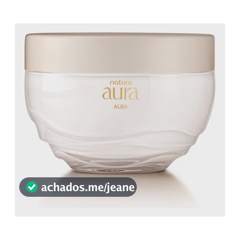 Hidratante Aveludado Aura Alba Natura 200 Gramas Aura Alba