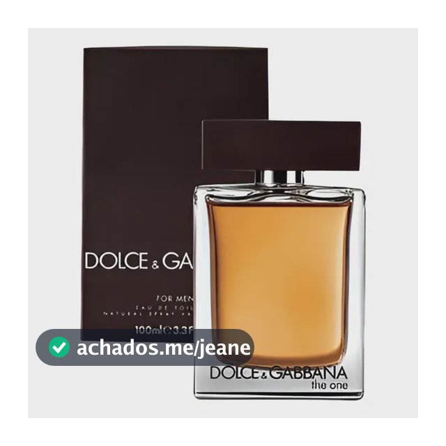 Perfume Dolce & Gabbana The One For Men Edt 100ml Sofisticação Masculina