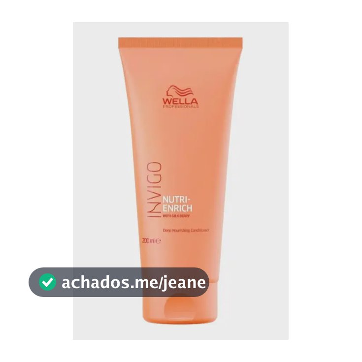 Condicionador Invigo Nutri Enrich 200ml Wella Professionals