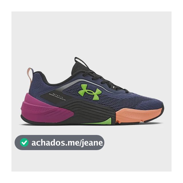 Tênis De Academia Tribase Reps 2 Se Unissex - Under Armour Marinho 41 Br