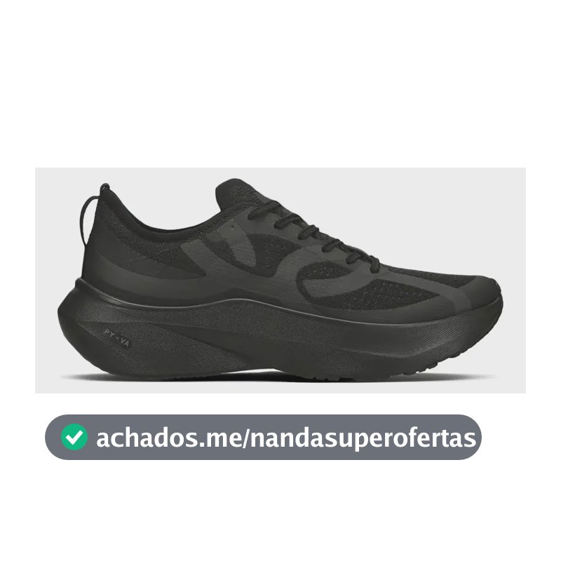 Tênis Olympikus Corre 5 Unissex Preto/preto Mesh 39 Br