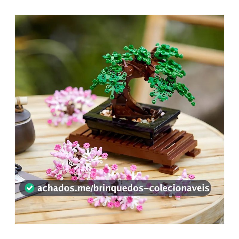 Kit de construção Lego Bonsai Tree 10281 (878 peças)