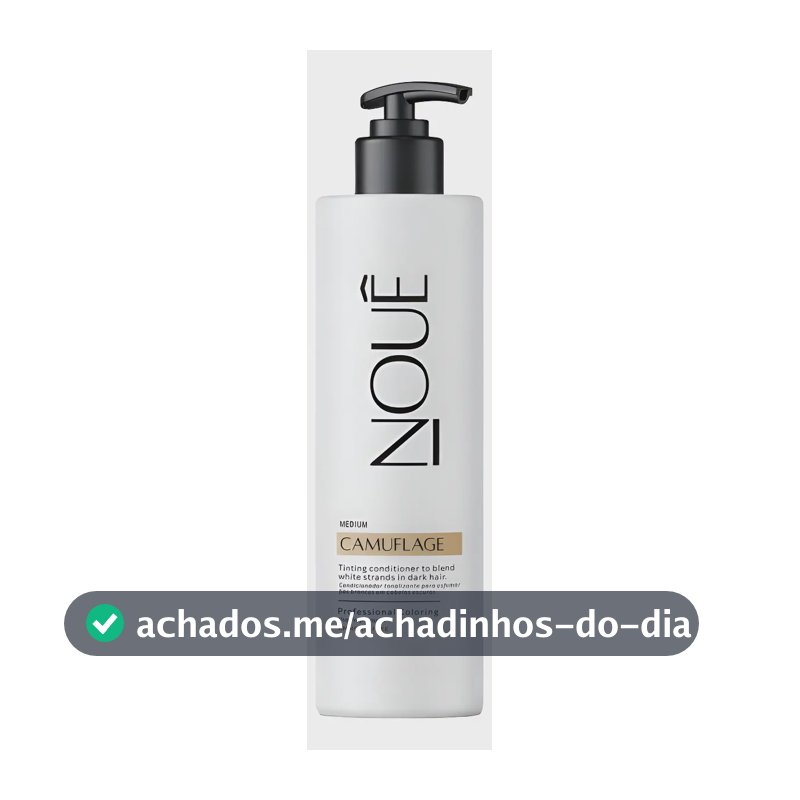 Tonalizante Capilar Nouê Camuflage Medium 140ml Castanho 4 Castanho