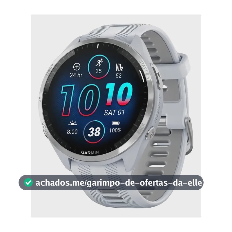 Relógio Garmin Forerunner 965 Branco Sa