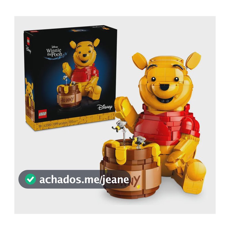 Lego Ursinho Pooh Disney 43300 Com 1399 Peças