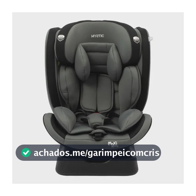 Cadeira Infantil Bebê Conforto 0-36kg Mystic Cinza Maxi Baby
