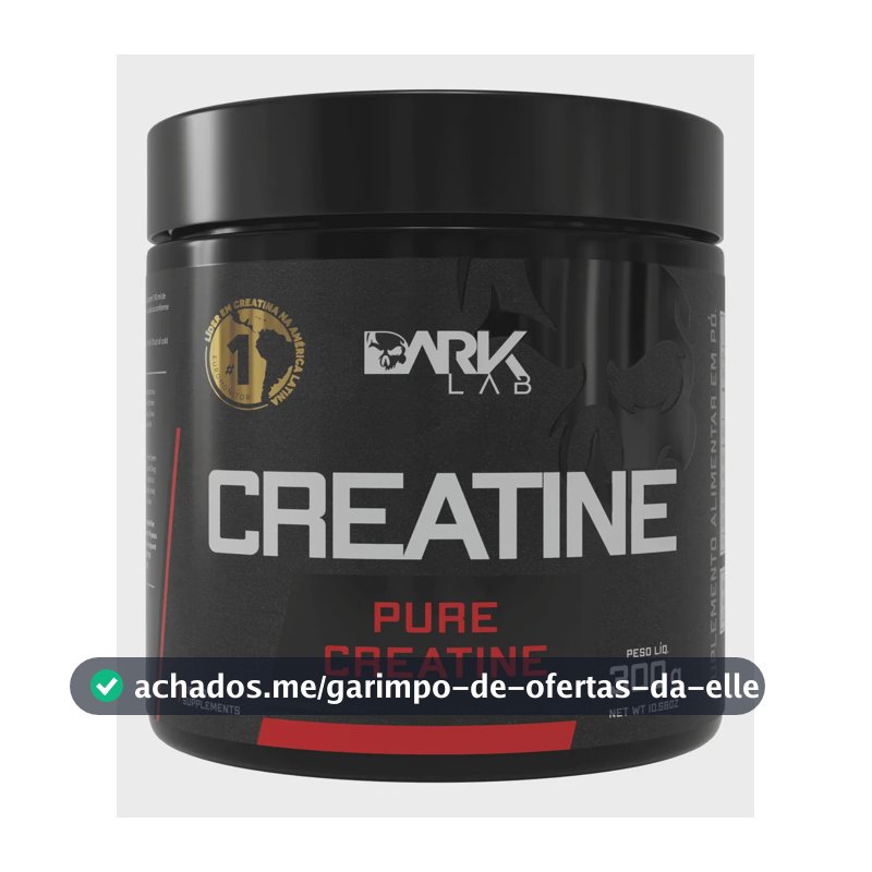 Creatina Dark Lab Premium Pure em pó Sem sabor x 300g