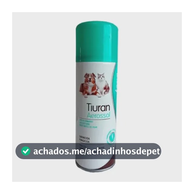 Tiuran Aerosol 125ml Contra Sarna Fungo Cães E Gatos Duprat Neutra
