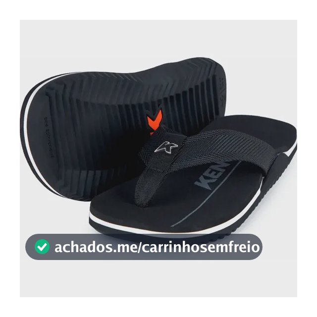 Chinelo Kenner Nk6 Pro Sandália 100% Original C/ Nota Fiscal