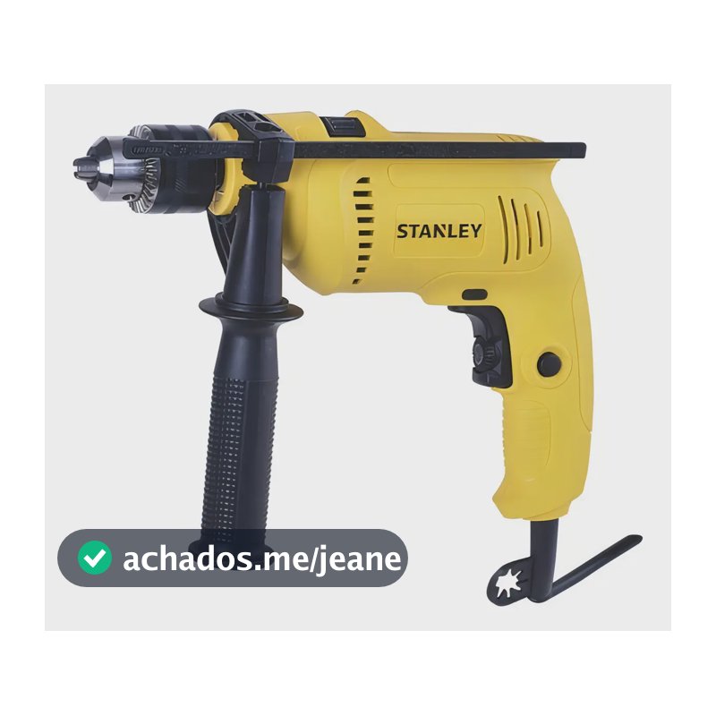 Furadeira de Impacto Stanley 600W com Velocidade Variável