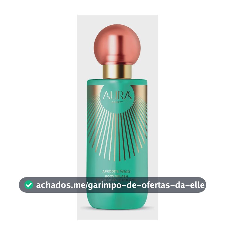 Body Splash Afrodite Petals Aura Beauty Jade Picon 200ml