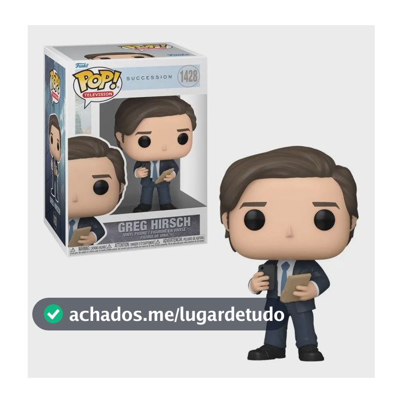 Boneco Funko Pop! Succession - Greg Hirsch