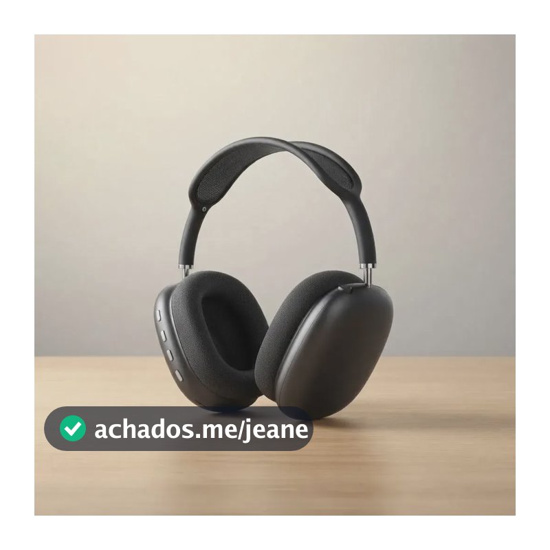 Headset sem fio P9 Bluetooth Preto