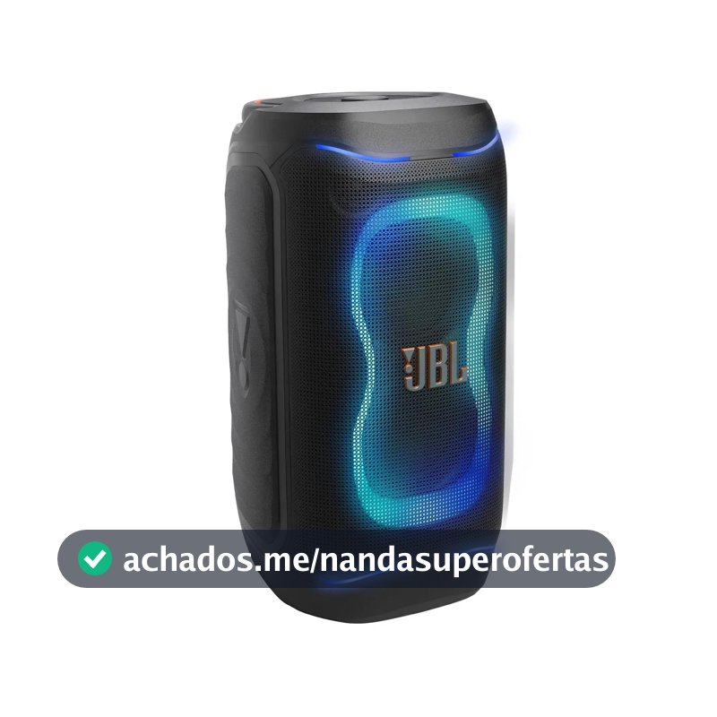 Alto-falante Bluetooth Jbl Partybox 130, bateria IPX4 Auracast de 15h
