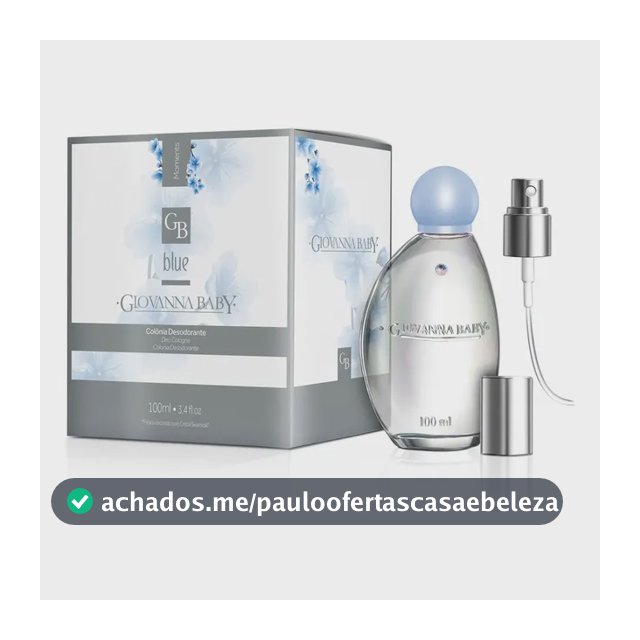 Colônia Giovanna Baby Blue 100ml