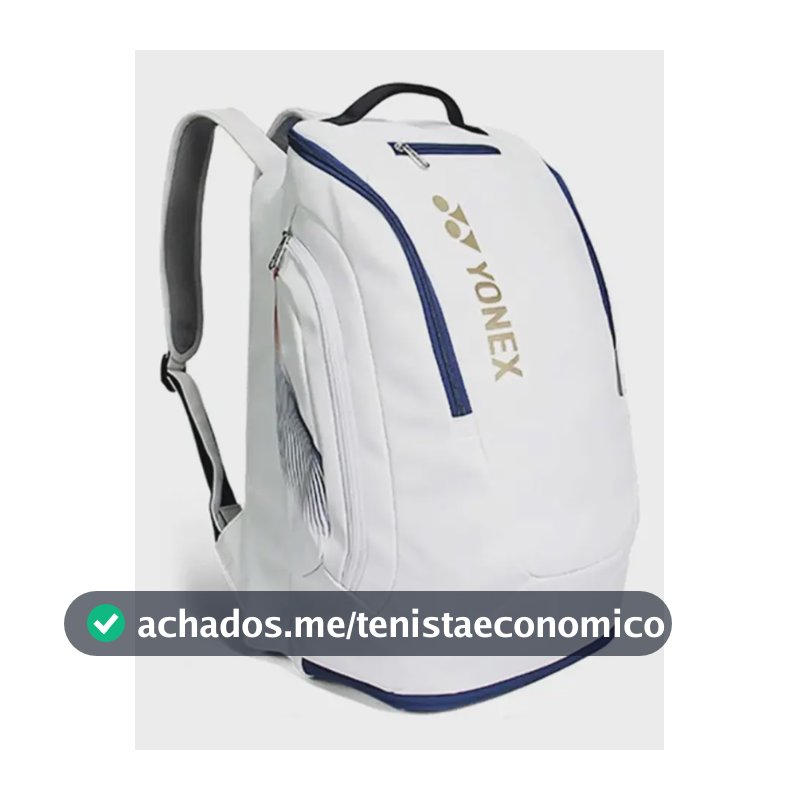 Mochila Raqueteira Yonex Pro BA12MLTDEX - Branca - Tênis / Beach Tennis