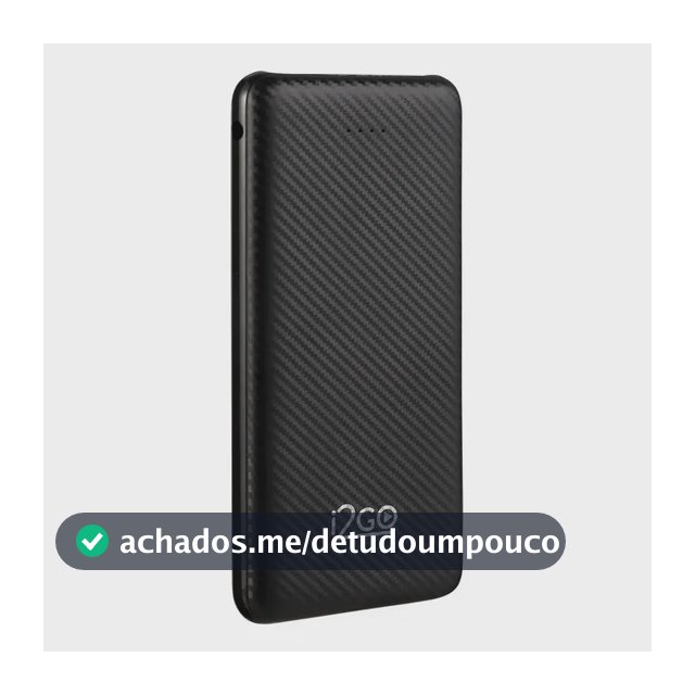 Power Bank I2go Plus 10000mAh Usb-c Preto