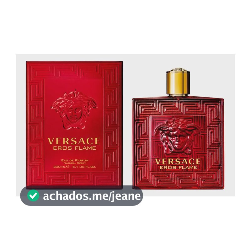 Versace Eros Flame Eau De Parfum 200ml Masculino