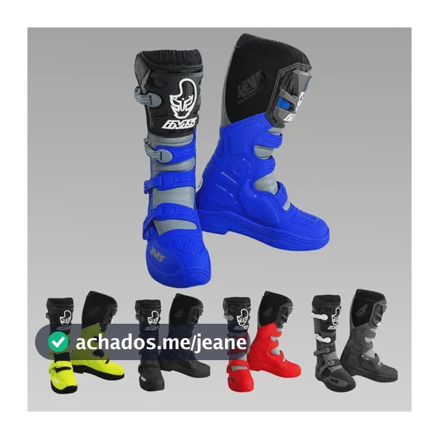 Bota Ims Revo Cores Trilha Motocross Off-road